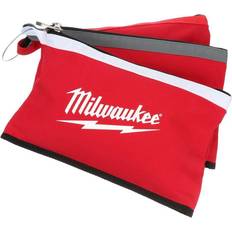 Milwaukee 3 Pk Zipper Pouches Red