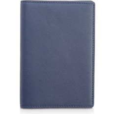 Blue Passport Covers Royce RFID-Blocking Leather Passport Case - Blue