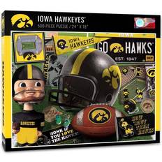 YouTheFan Iowa Hawkeyes Retro Series 500 Pieces