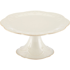 Dishwasher Safe Cake Plates Lenox French Perle Medium Pedestal Cake Plate 21.59cm