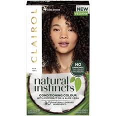 Clairol Hair Dyes & Colour Treatments Clairol Natural Instincts Hair Dye 4 Dark Brown