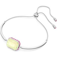 Yellow Jewellery Swarovski Orbita Bracelet - Silver/Multicolour