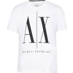 Armani Tops Armani Icon Logo Cotton Graphic T-shirt - White
