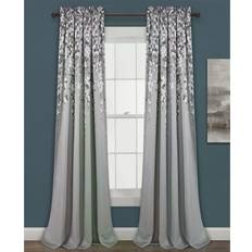 Polyester Curtain Accessories Lush Decor Weeping Flowers