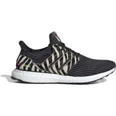 Adidas 45 ½ - Unisex Running Shoes adidas UltraBOOst DNA Zebra - Core Black/Cloud White/Shock Pink