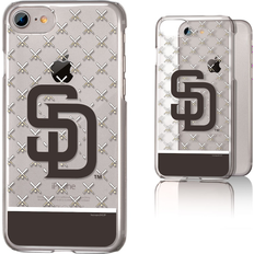 Strategic Printing San Diego Padres iPhone 6/6s/7/8 Logo Stripe Clear Case