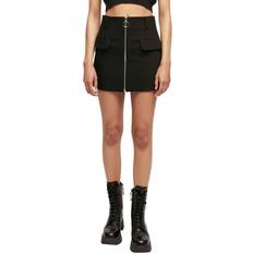 Maje Jeli Zip Front Mini Skirt - Black