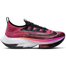Nike Laced Sport Shoes Nike Air Zoom Alphafly NEXT% Flyknit M - Hyper Violet/Flash Crimson/Black