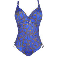 PrimaDonna Swimsuits PrimaDonna Swim Olbia Ropes Deep Plunge Wire Swimsuit - Electric Blue
