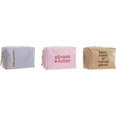 Dkd Home Decor Shabby Chic Toiletry Bags 3-pack
