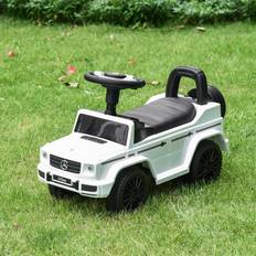 Homcom Kids Ride-on Toy Car: White