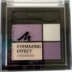 Eyeshadows Manhattan Eyemazing Effect Eyshadow Quad Compact Long Wearing Velvet Touch