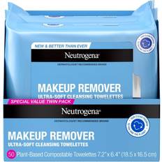 Scents Makeup Removers Neutrogena Compostable Makeup Remover Cleansing Wipes