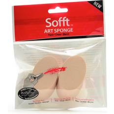 PanPastel Colorfin Art Sponges angle slice round pack of 2