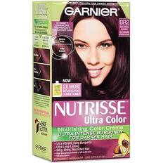 Antioxidants Permanent Hair Dyes Garnier Nutrisse Ultra Color BR2 Dark Intense Burgundy
