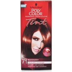 Schwarzkopf Poly Color Mahogany 71 Permanent Hair Dye wilko 50ml