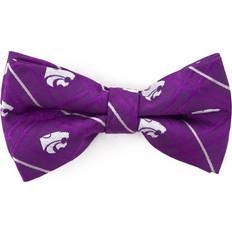Men - Purple Bow Ties Eagles Wings Oxford Bow Tie - Kansas State Wildcats