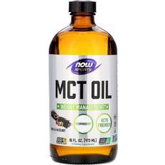 NOW MCT Oil Vanilla Hazelnut 473ml
