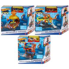Hot Wheels Play Set Hot Wheels City Downtown Track Set Case of 3