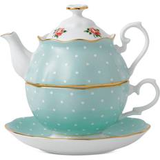 Royal Albert Teapots Royal Albert Polka Rose Tea For One Teapot 0.468L