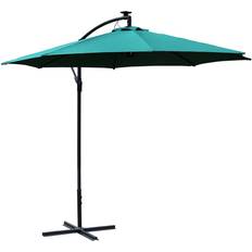 Parasols & Accessories OutSunny Parasol 84D-066GN Steel, Aluminum, Polyester Green