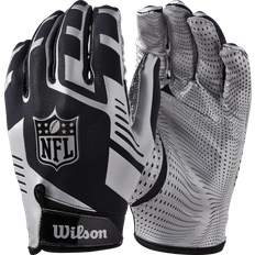 Gloves Wilson NFL Stretch Fit Receivers Glove - Black/Silver