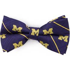 Men - Purple Bow Ties Eagles Wings Oxford Bow Tie - Michigan Wolverines