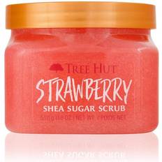 Sensitive Skin - Shea Butter/Vitamins Body Scrubs Tree Hut Shea Sugar Scrub Strawberry 510g