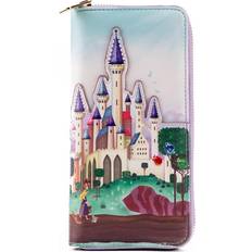 Loungefly Sleeping Beauty Castle Zip Around Wallet - Multicolour