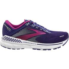 Purple - Women Sport Shoes Brooks Adrenaline GTS 22 W - Navy/Yucca/Pink