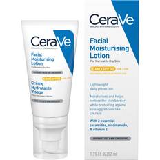 Mud Masks - Sensitive Skin Facial Masks CeraVe AM Facial Moisturising Lotion SPF50 52ml