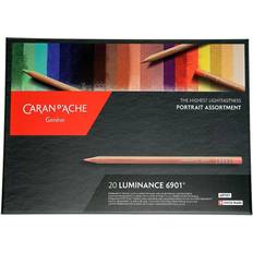 Caran d’Ache Pencils Caran d’Ache Luminance 6901 Coloured Pencils Portrait Assortment 20-pack
