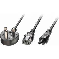 Lindy 30374 power cable Black 2.5 m C13 coupler C5 coupler