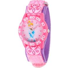 Disney Princess Cinderella Girls' Pink Plastic Time Teacher Pink