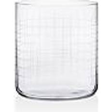 Nude Glass Finesse Grid Whisky Set of 4 Color: Clear (64010-1081352) Clear Whisky Glass