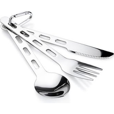 Gsi Outdoors Glacier Stainless 3-Piece Set Cutlery Set
