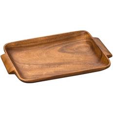 Brown Serving Platters & Trays Premier Housewares Kora With Handles Serving Tray