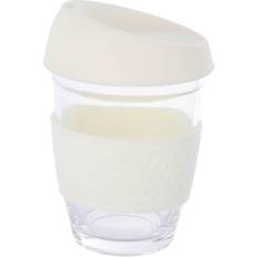 Premier Housewares Travel Mugs Premier Housewares Mimo Cream Travel Mug