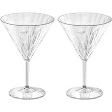 Plastic Cocktail Glasses Koziol Superglass Club No. 12 Cocktail Glass 25cl 2pcs