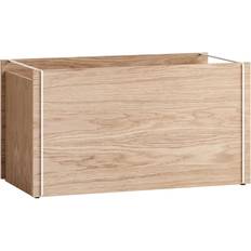 Moebe Storage Boxes Moebe Eg/Hvid Sæt Med 3 Storage Box