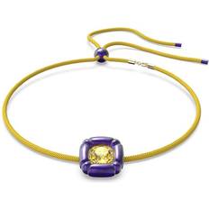 Yellow Necklaces Swarovski Dulcis Necklace - Yellow/Purple