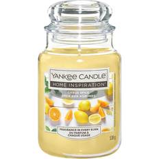 Yankee Large Jar Citrus Spice Scented Candle