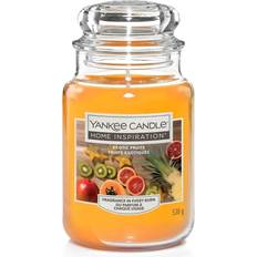 Yankee Candle Home Inspiration Exotic Fruit Deep Yellow Scented Candle 538g