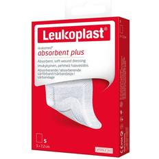 Leukoplast Leukomed Absorbent Plus 5cmx7.2cm 5-pack