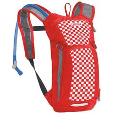 Chest Strap Running Backpacks Camelbak Mini M.U.L.E. 1.5L - Racing Red Check