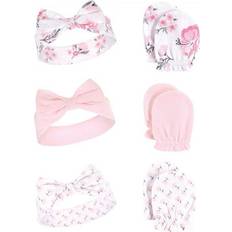 Hudson Headband and Scratch Mitten Set - Pink Floral (10158537)