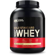 Vanilla Protein Powders Optimum Nutrition Gold Standard 100% Whey Vanilla Ice Cream 2273g