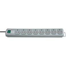 Silver Power Strips & Extension Cords Brennenstuhl Line Extension 8 Way