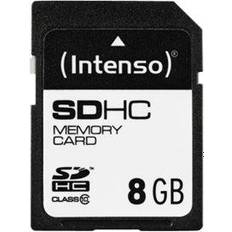 8 GB - SDHC Memory Cards & USB Flash Drives Intenso SDHC Class 10 8GB
