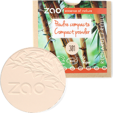ZAO Økologisk Compact Powder, 301 Ivory, Refill, 9 g